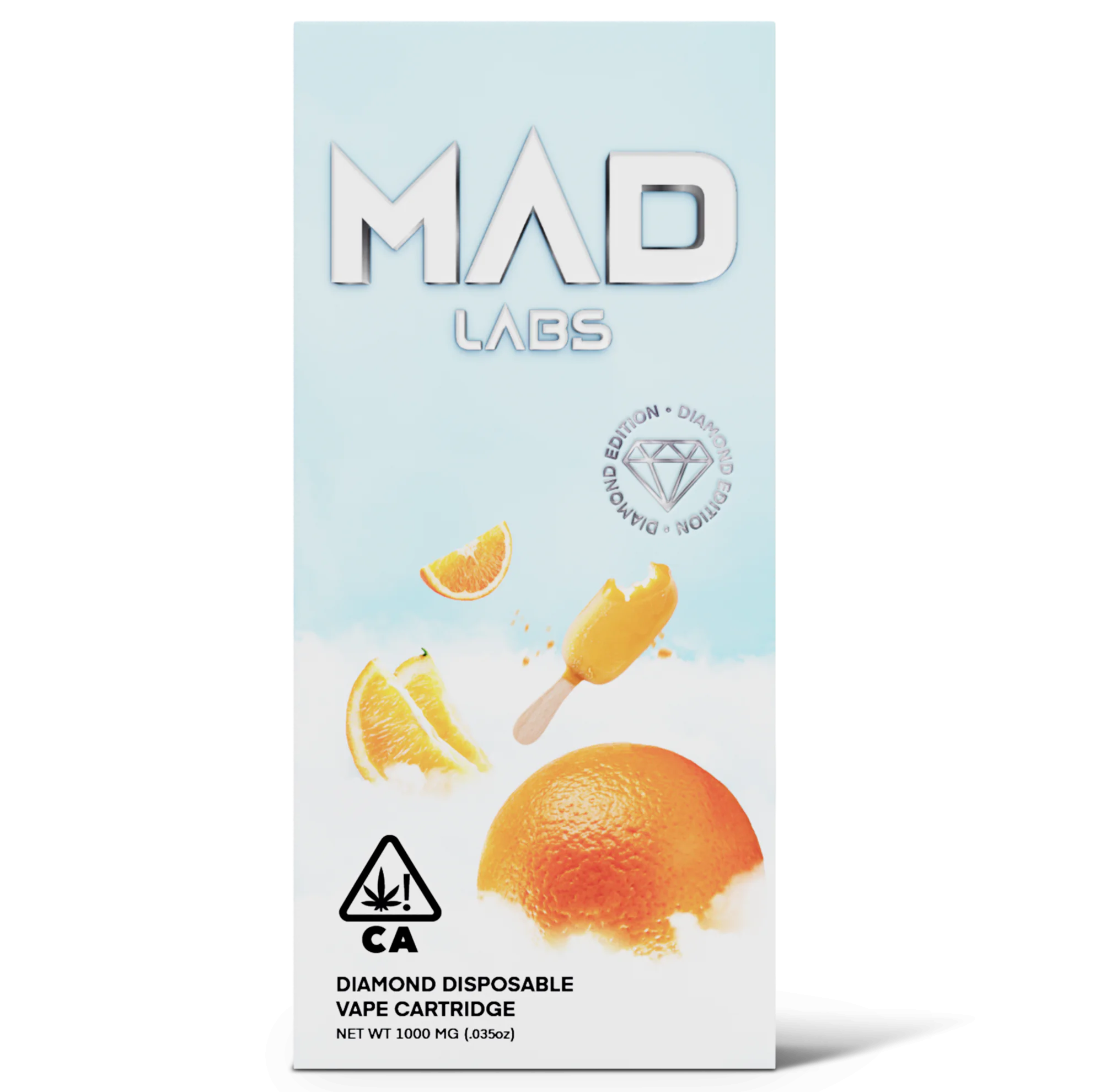 Mad Lab Disposable 1g Orange Creamsicle