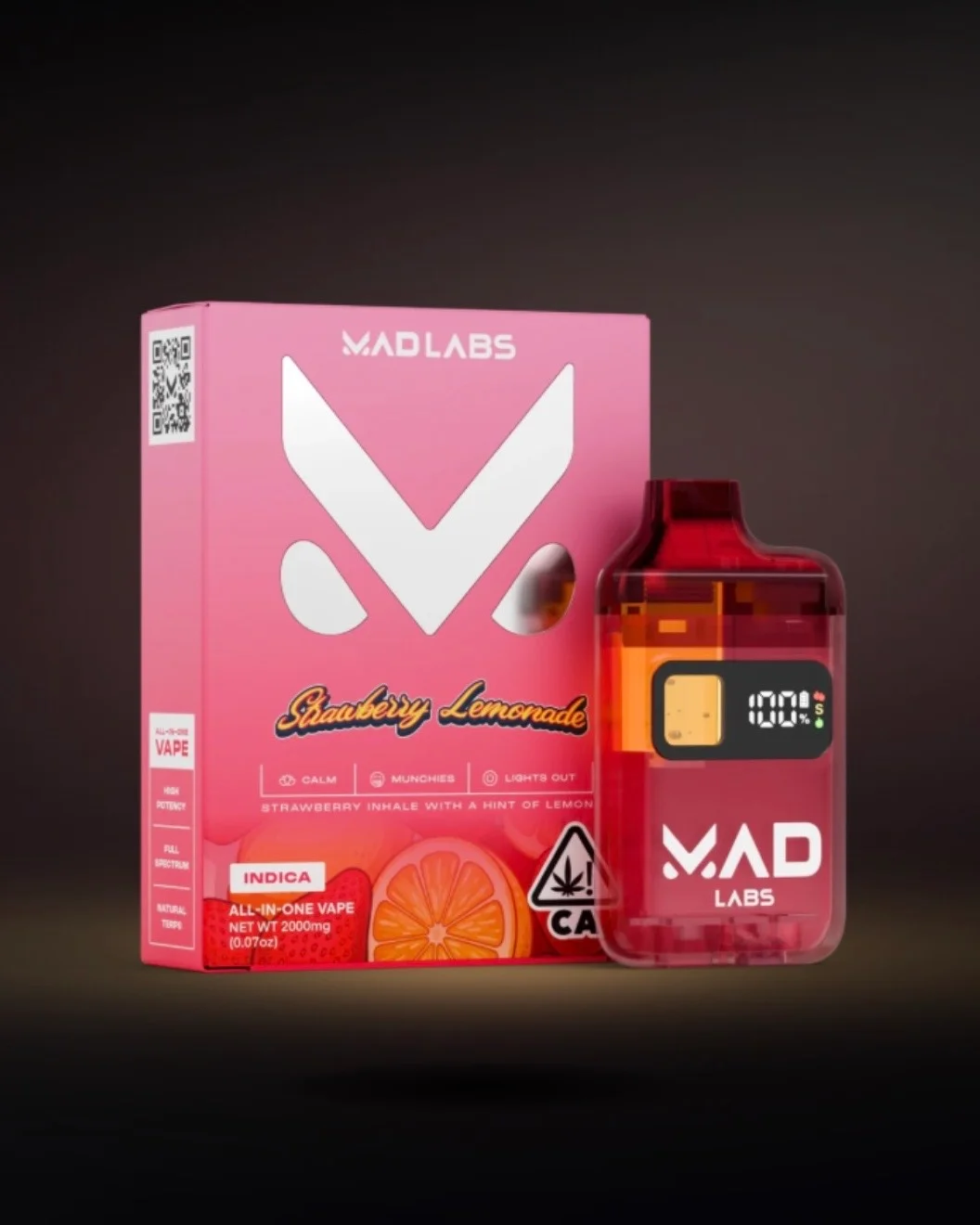 Mad Labs Translucent Strawberry Lemonade